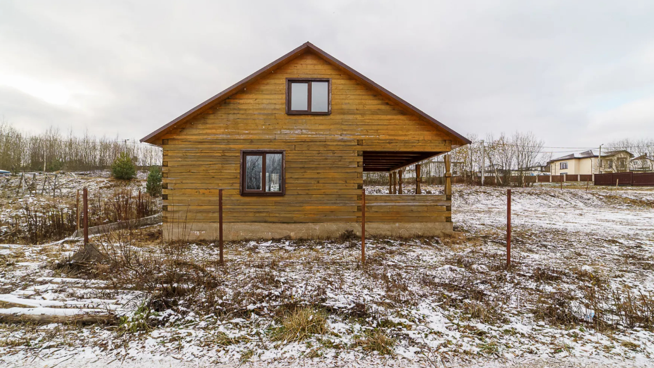 Продается дом из бруса в аг. Хатежино, гродненское направление, 7 км от МКАД.
